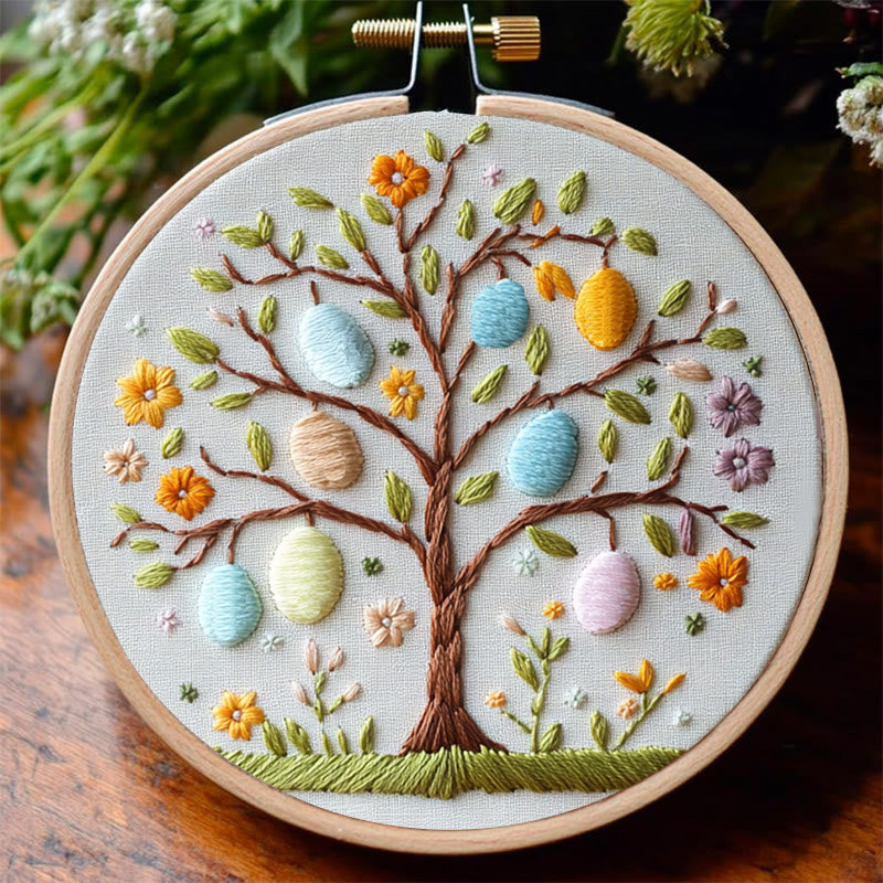 Rubbyoo Embroidery Kit -Easter Tree | Holiday Needlework Gift  For Craft Lover - image 6