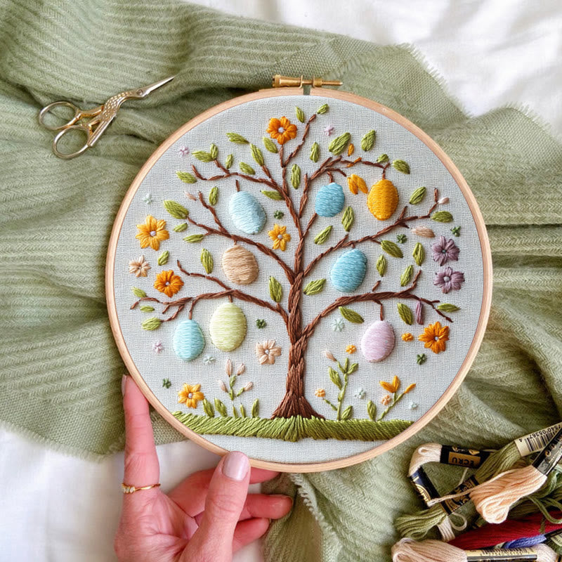 Rubbyoo Embroidery Kit -Easter Tree | Holiday Needlework Gift  For Craft Lover - image 5