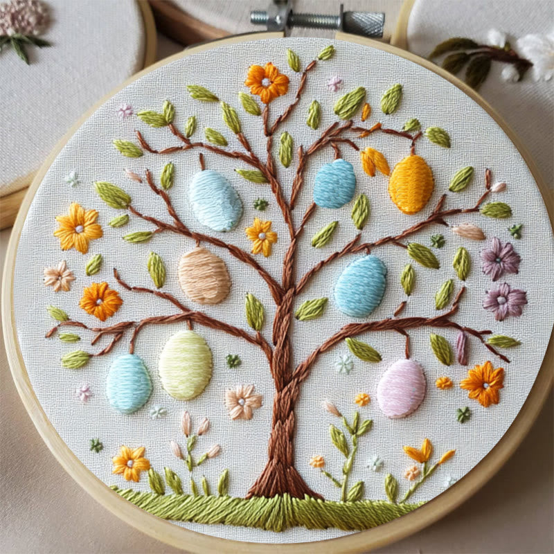 Rubbyoo Embroidery Kit -Easter Tree | Holiday Needlework Gift  For Craft Lover - image 4