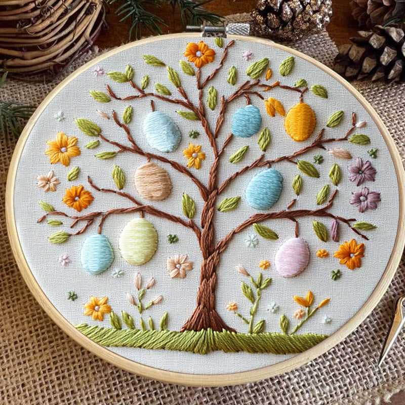 Rubbyoo Embroidery Kit -Easter Tree | Holiday Needlework Gift  For Craft Lover - image 7