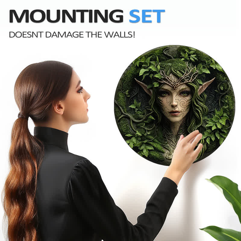 3D Vision Guardian of the Forest - Wooden Jigsaw Puzzle - image 8