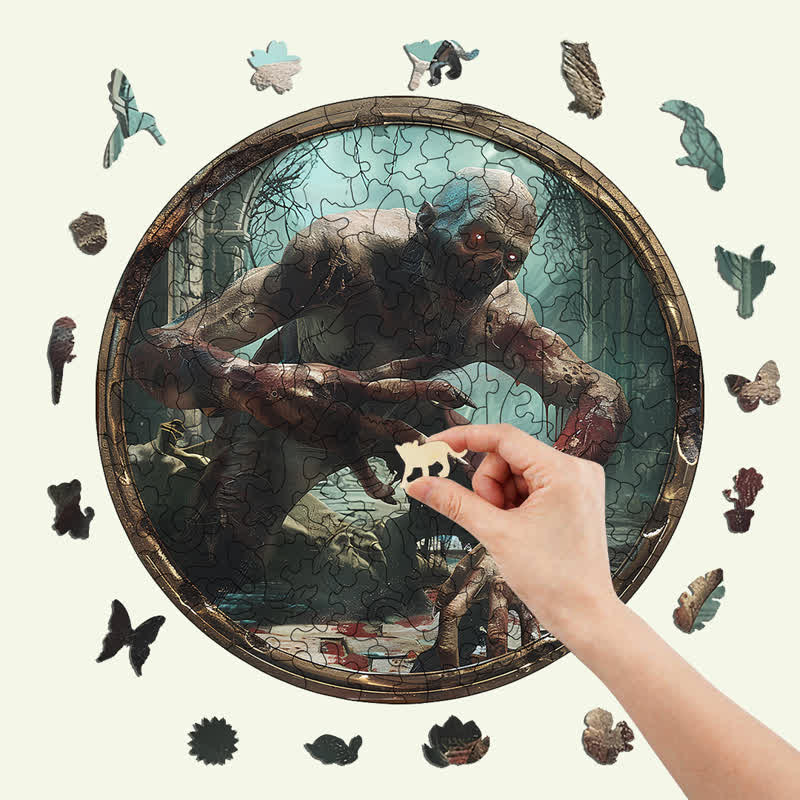 3D Vision Ghouls and Ghasts - Wooden Jigsaw Puzzle - image 6