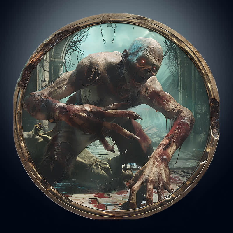 3D Vision Ghouls and Ghasts - Wooden Jigsaw Puzzle - image 0