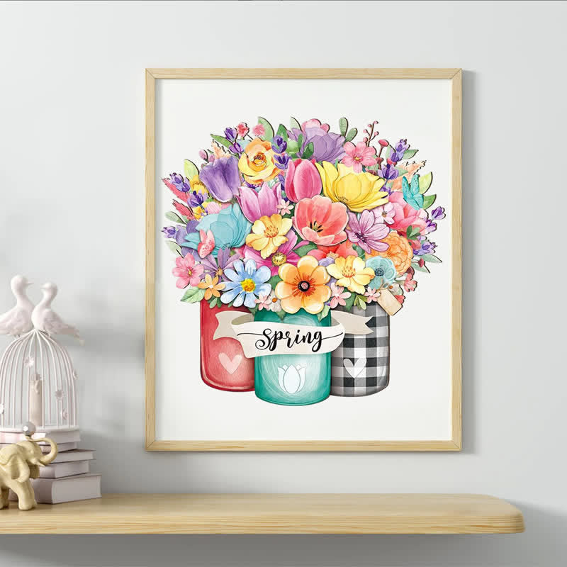 Happy Springs - Wooden Jigsaw Puzzle - image 3