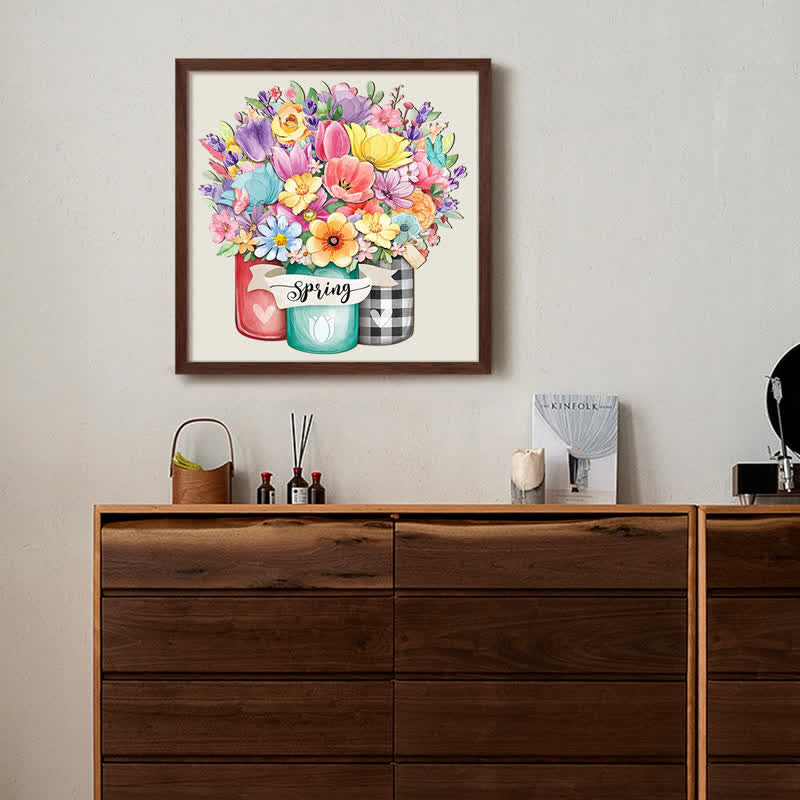 Happy Springs - Wooden Jigsaw Puzzle - image 7