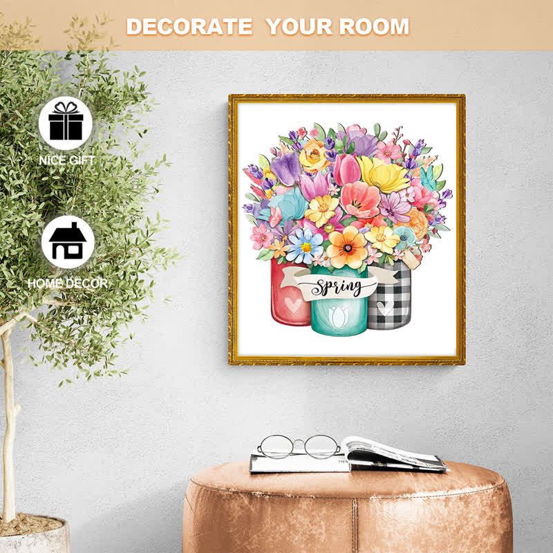 Happy Springs - Wooden Jigsaw Puzzle - image 8