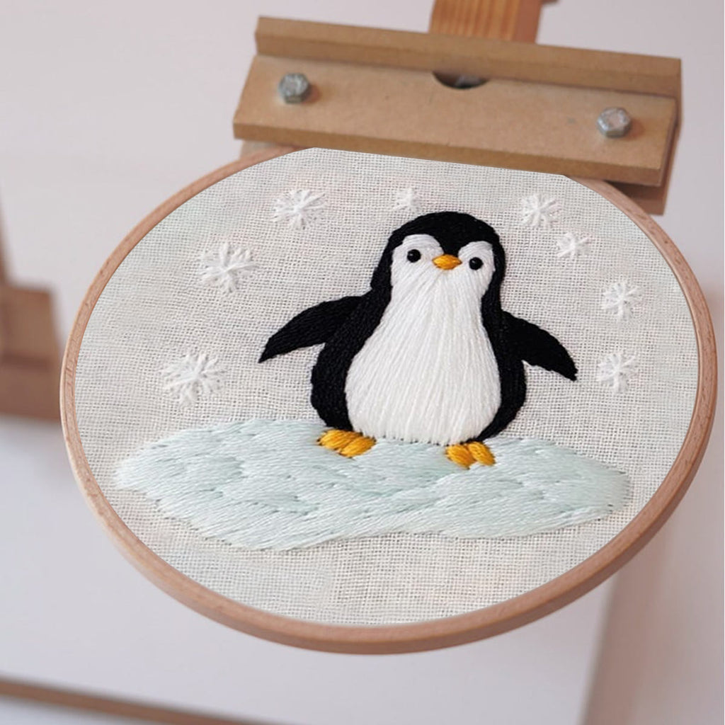 Rubbyoo Embroidery Kit - Cute Penguin | DIY Craft Gift  - image 7