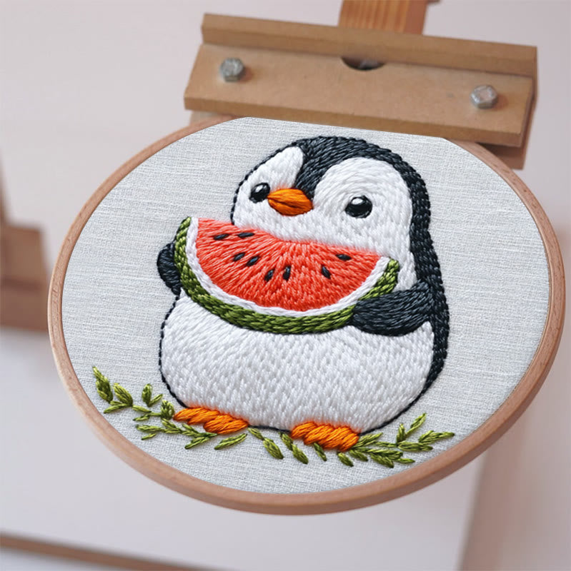 Rubbyoo Embroidery Kit - Adorable Penguin |  Needlework  For Beginners - image 8