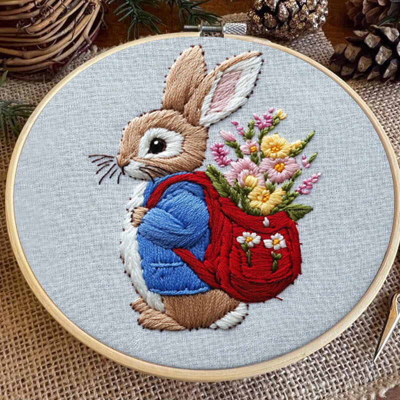 Rubbyoo Embroidery Kit - Peter Rabbit |  Needlework  Craft - image 2