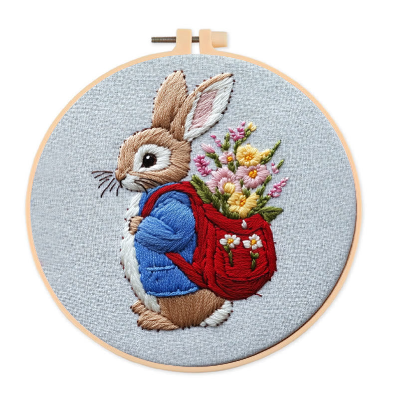 Rubbyoo Embroidery Kit - Peter Rabbit |  Needlework  Craft - 20*20cm - image 0
