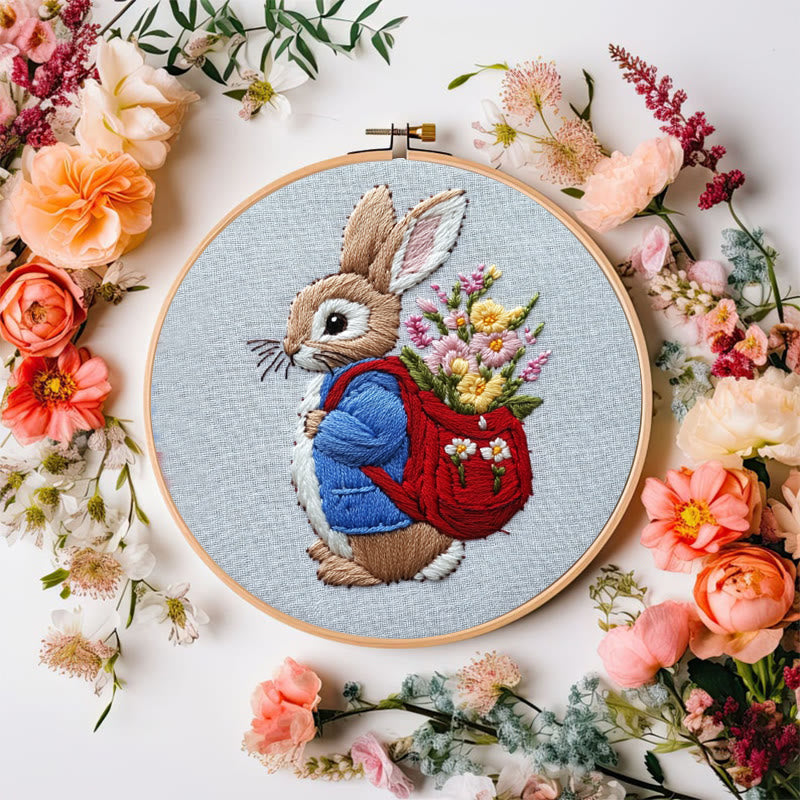 Rubbyoo Embroidery Kit - Peter Rabbit |  Needlework  Craft - image 1