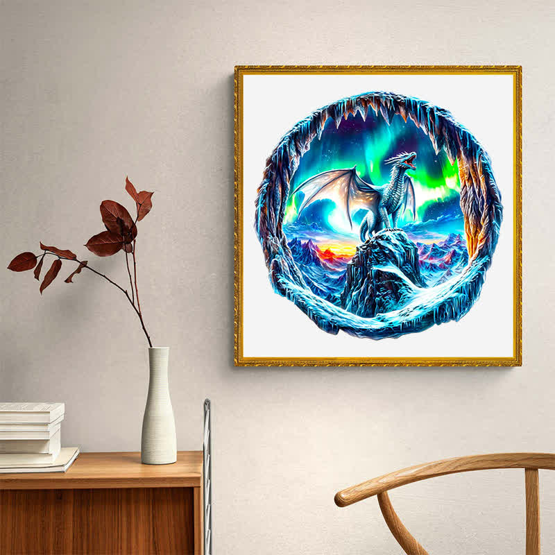 3D Aurora Dragon - Wooden Jigsaw Puzzle - image 8