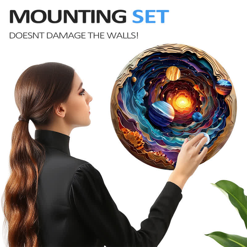 3D Planet - Wooden Jigsaw Puzzle - image 3