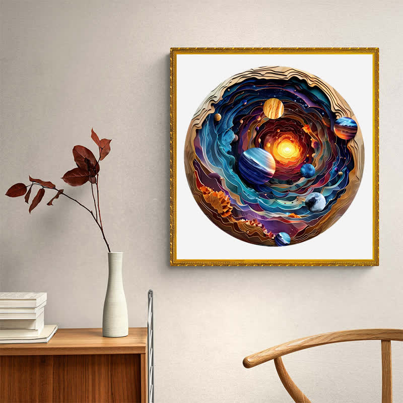 3D Planet - Wooden Jigsaw Puzzle - image 8