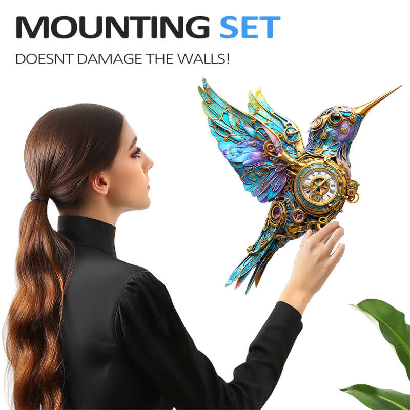 3D Mechanical Hummingbird - Wooden Jigsaw Puzzle - image 3