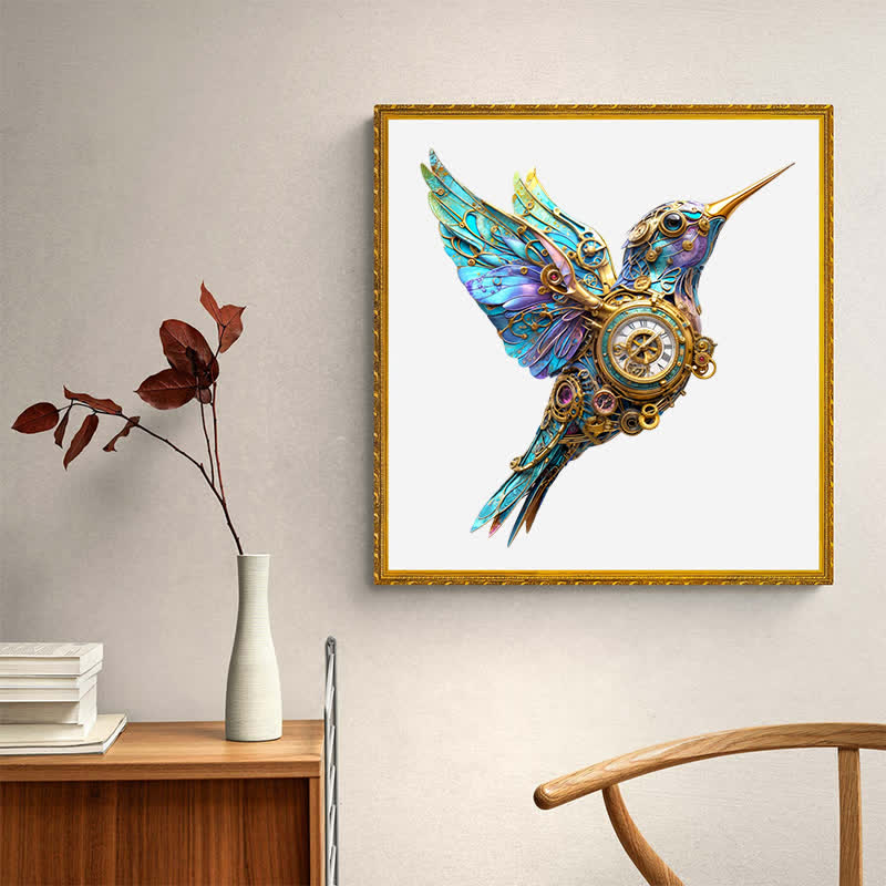 3D Mechanical Hummingbird - Wooden Jigsaw Puzzle - image 6