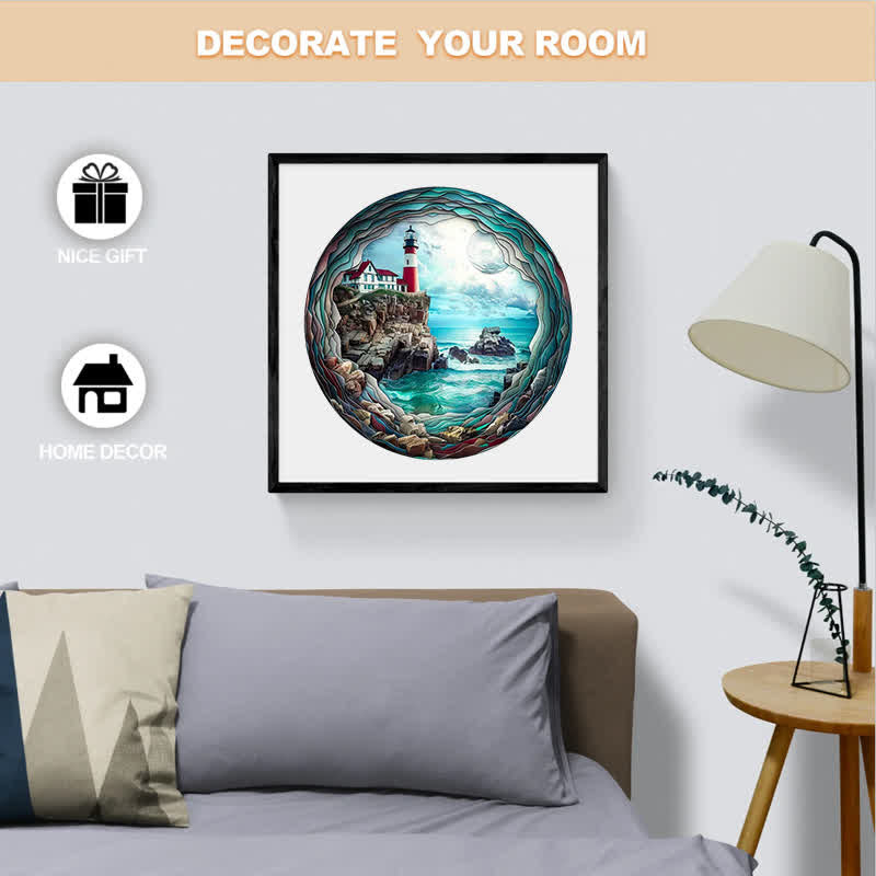 Merveille de phare - Wooden Jigsaw Puzzle - image 2