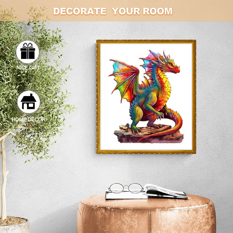 Magical Dragon - Wooden Jigsaw Puzzle - image 6