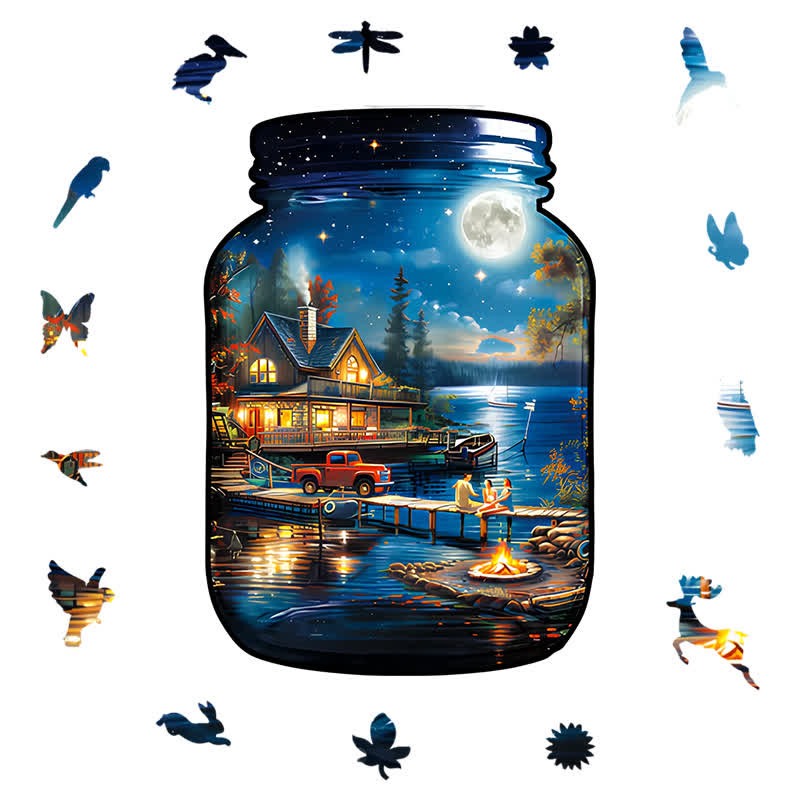 Autumn Memories - Wooden Jigsaw Puzzle - image 5