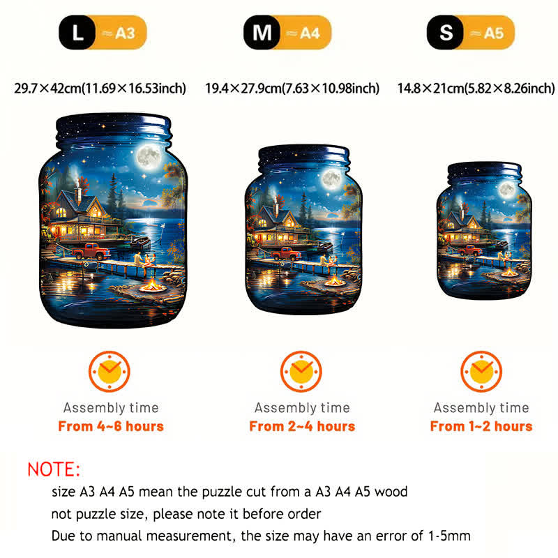 Autumn Memories - Wooden Jigsaw Puzzle - image 6