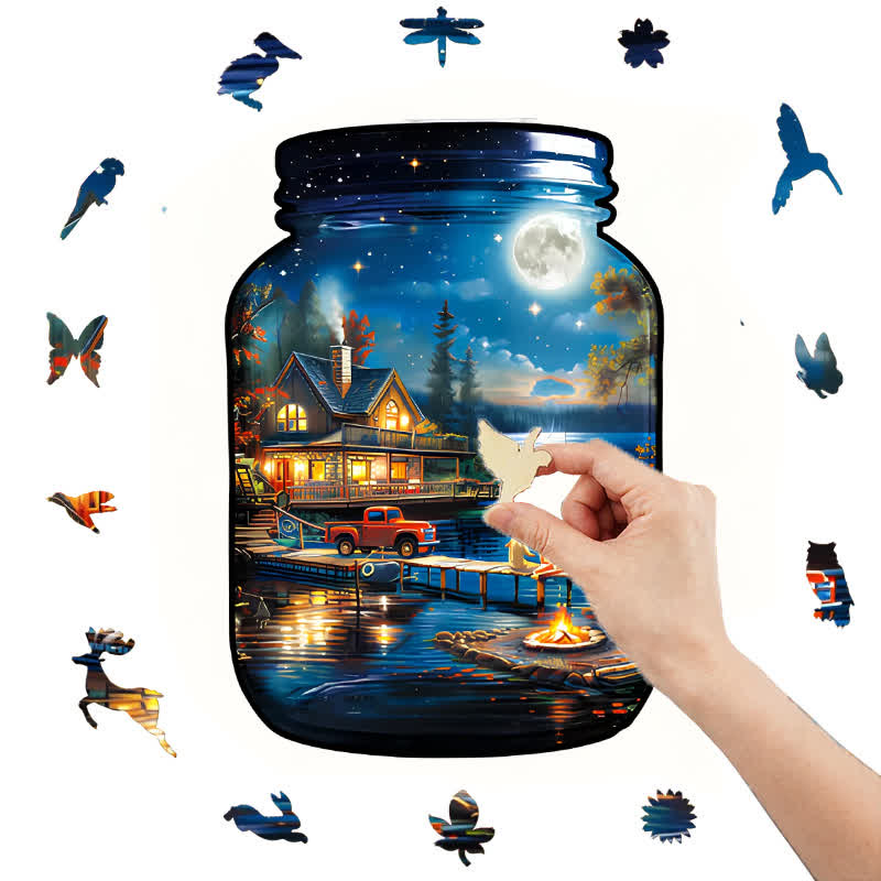 Autumn Memories - Wooden Jigsaw Puzzle - image 2