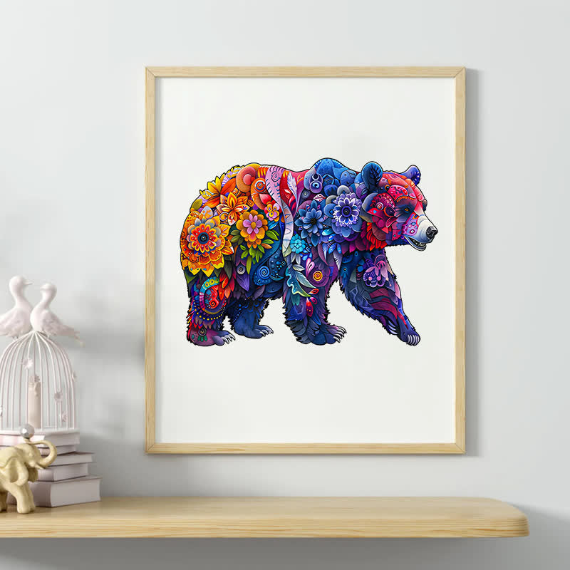 Animal Mandala - Wooden Jigsaw Puzzle - image 2