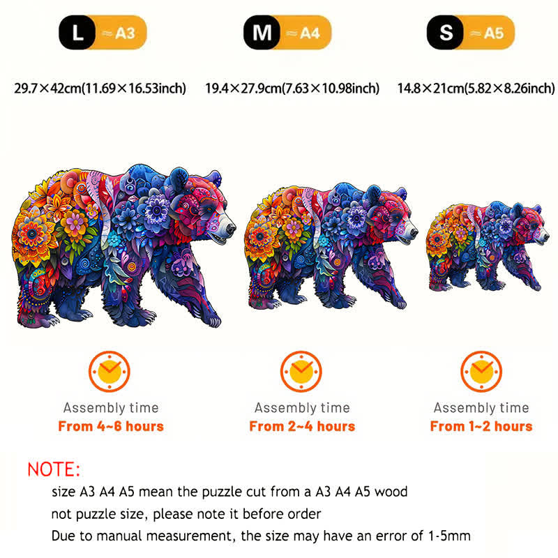 Animal Mandala - Wooden Jigsaw Puzzle - image 4