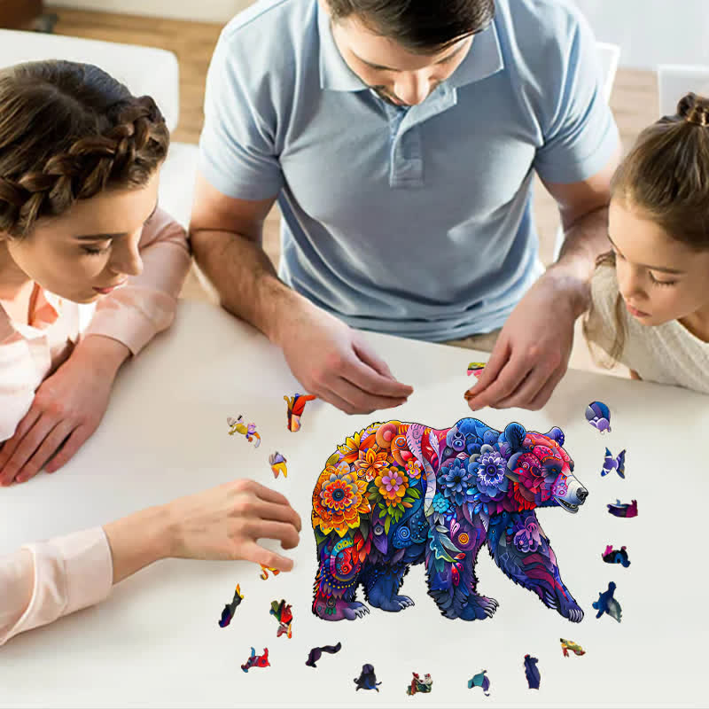 Animal Mandala - Wooden Jigsaw Puzzle - image 5