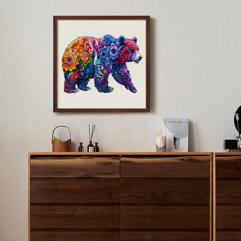 Animal Mandala - Wooden Jigsaw Puzzle - image 7