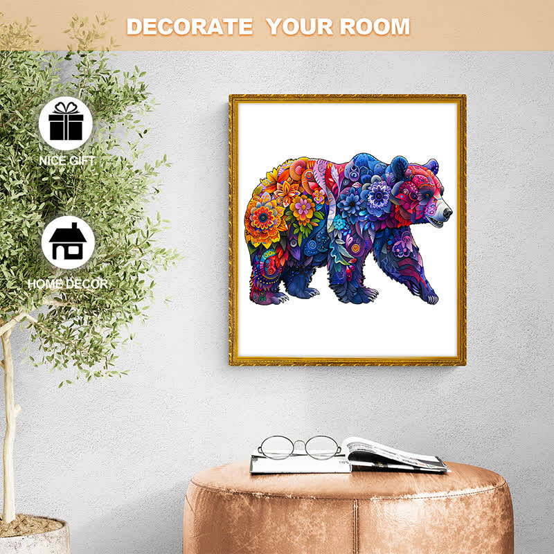 Animal Mandala - Wooden Jigsaw Puzzle - image 8