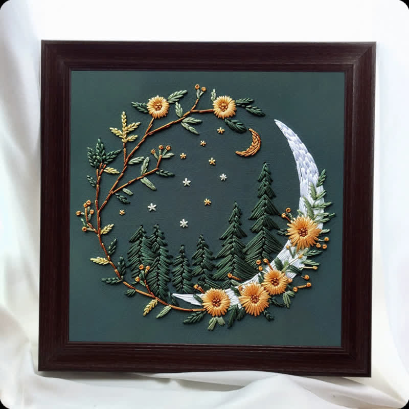 Wooden Embroidery Frame , Picture Frame, Hand Painted, Glossy Lacquered - image 2
