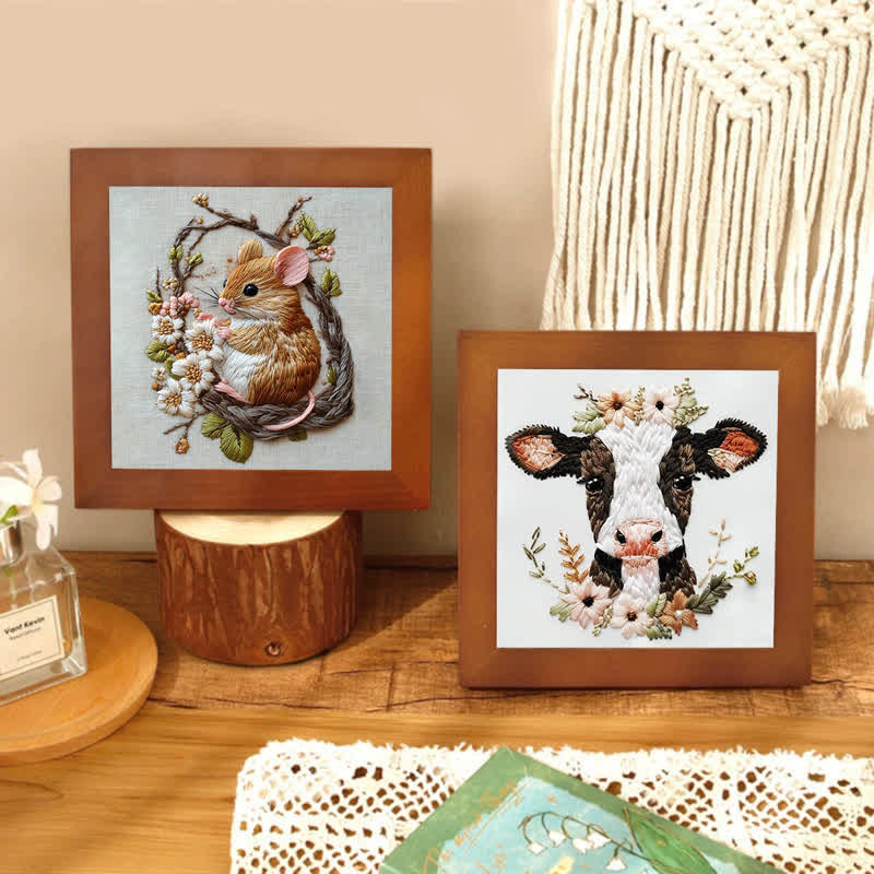 Wooden Embroidery Frame | Art Display Photo Frame - image 0