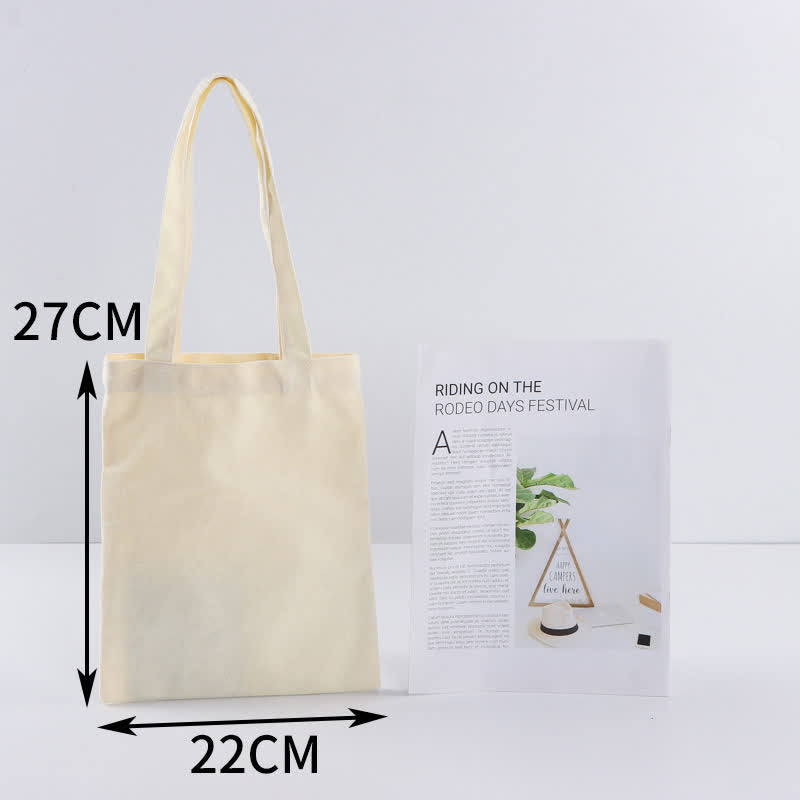 Blank canvas bag for embroidery DIY | Creative design - image 3