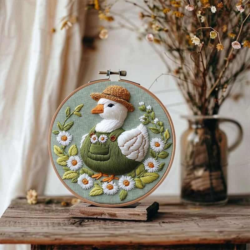 Rubbyoo Embroidery Kit - Cute Swan  | Beginner Needlework - image 3