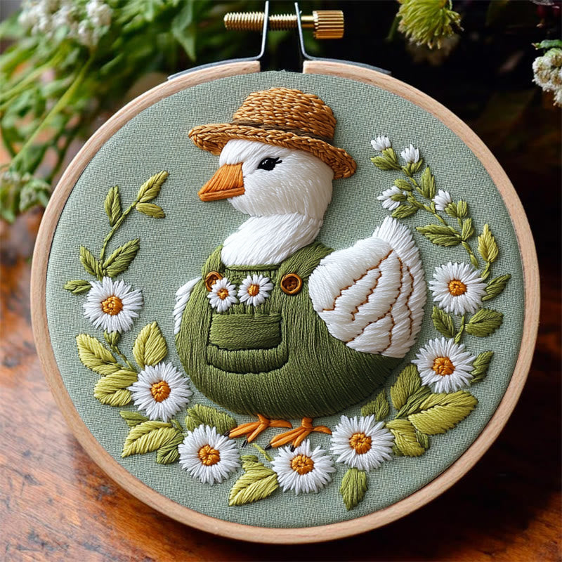 Rubbyoo Embroidery Kit - Cute Swan  | Beginner Needlework - image 4