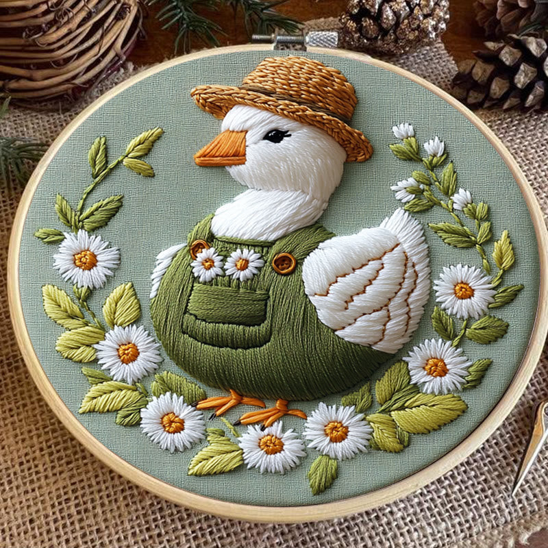 Rubbyoo Embroidery Kit - Cute Swan  | Beginner Needlework - image 6