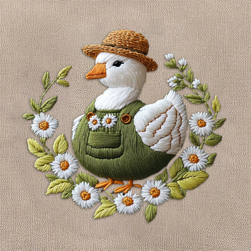 Rubbyoo Embroidery Kit - Cute Swan  | Beginner Needlework - image 9