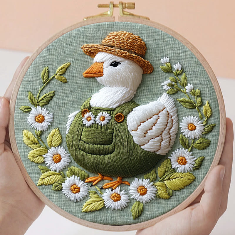 Rubbyoo Embroidery Kit - Cute Swan  | Beginner Needlework - image 8