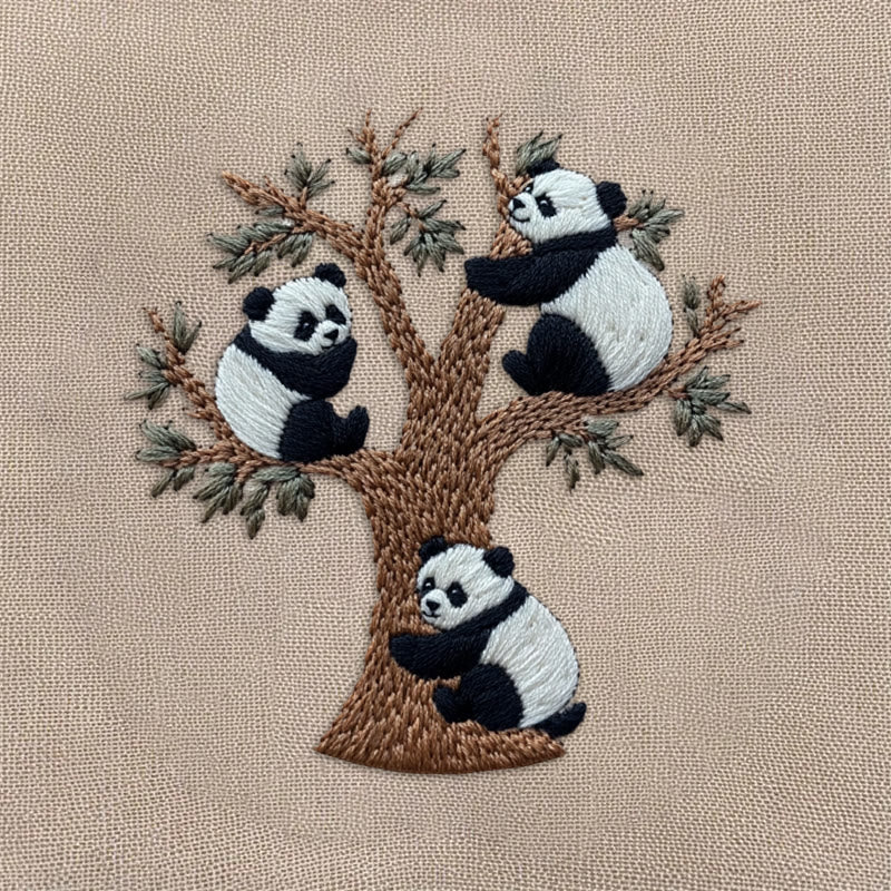 Rubbyoo Embroidery Kit - Climbing Panda | Animal | Needlework Gift - image 9