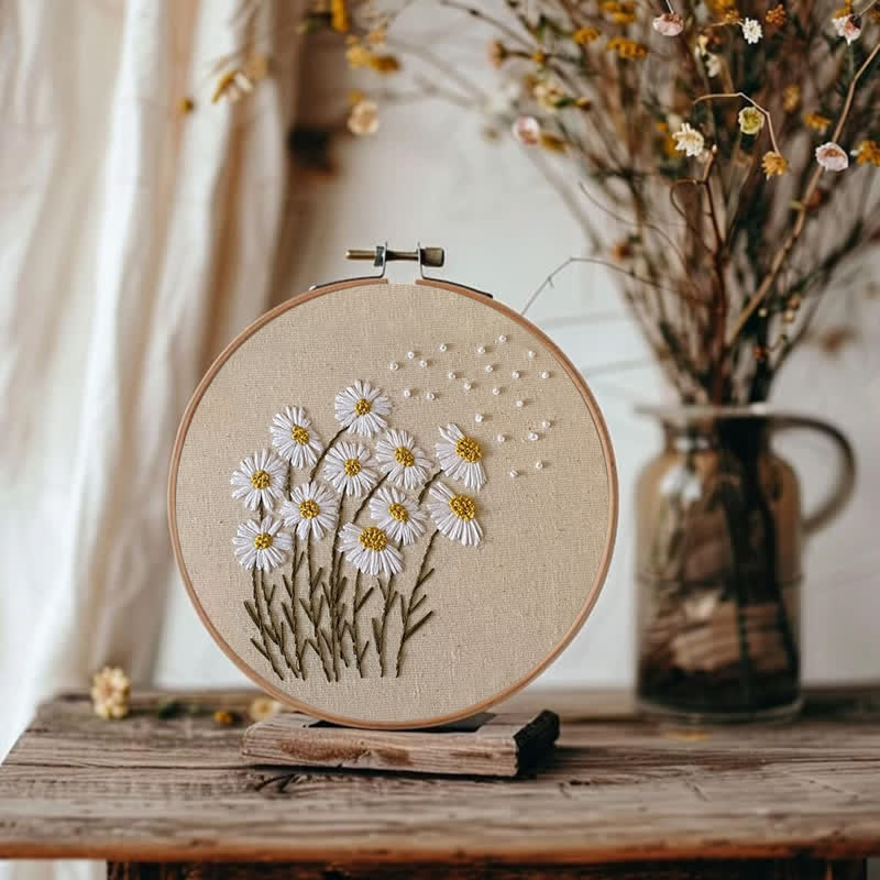 Rubbyoo Embroidery Kit - Fresh as a Daisy | New home gifts - image 3