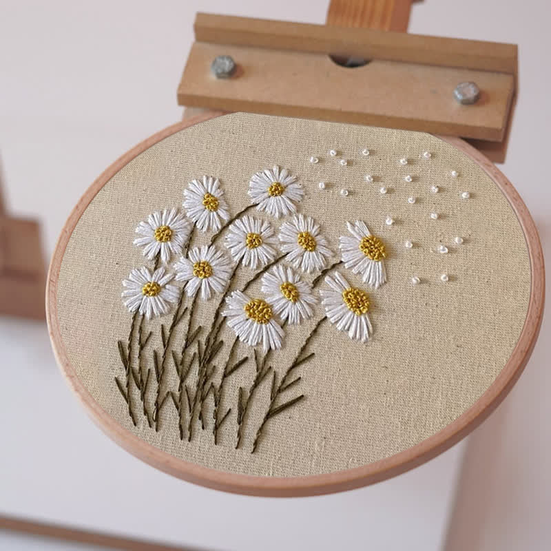 Rubbyoo Embroidery Kit - Fresh as a Daisy | New home gifts - image 2
