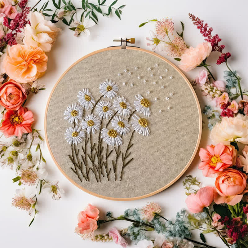 Rubbyoo Embroidery Kit - Fresh as a Daisy | New home gifts - image 9