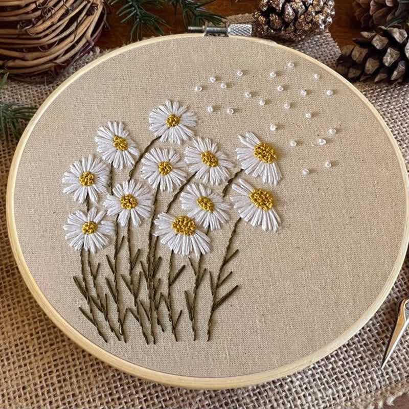 Rubbyoo Embroidery Kit - Fresh as a Daisy | New home gifts - image 5