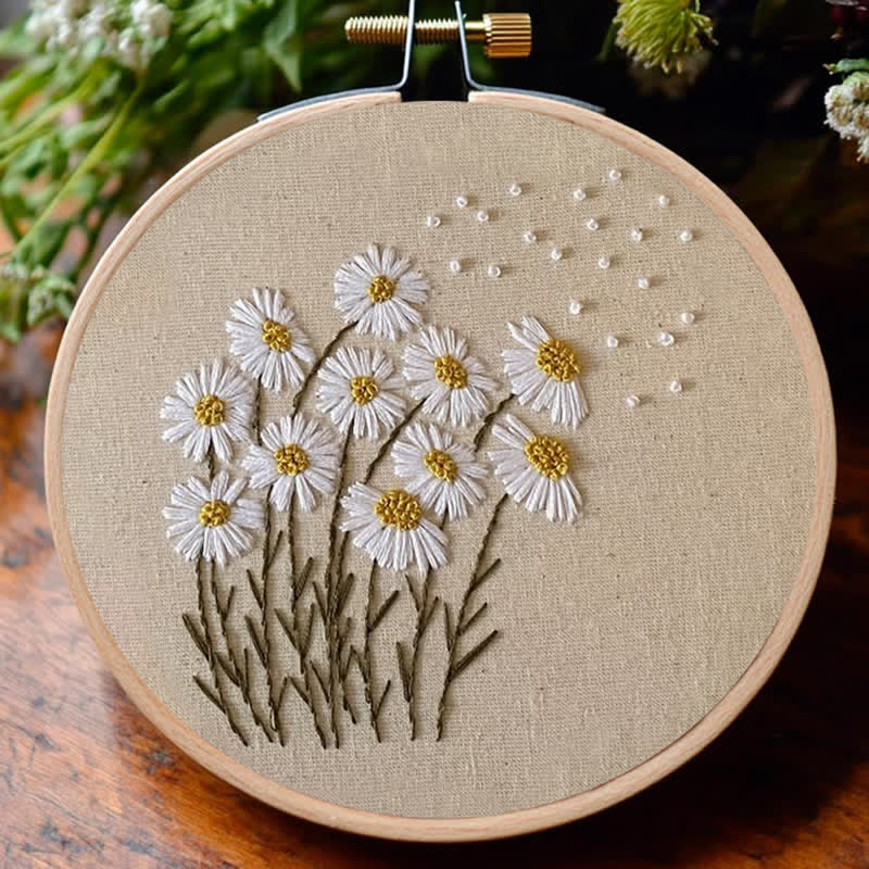 Rubbyoo Embroidery Kit - Fresh as a Daisy | New home gifts - image 4