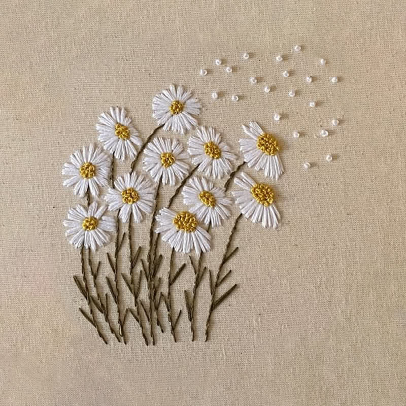Rubbyoo Embroidery Kit - Fresh as a Daisy | New home gifts - image 7