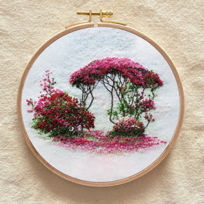 Rubbyoo Embroidery Kit - Azalea | New home gifts - image 8