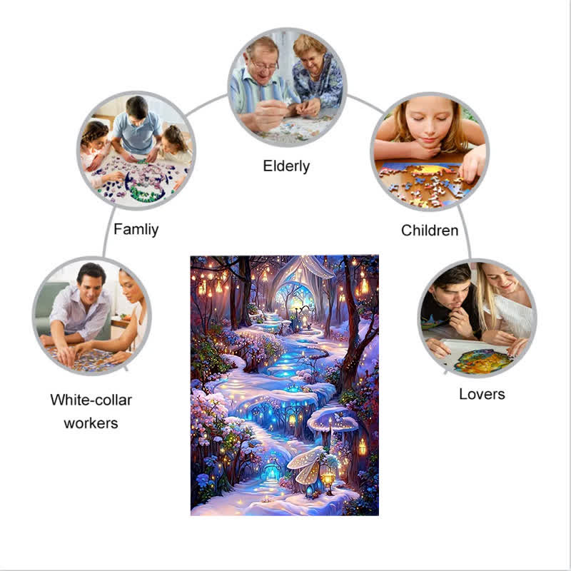 Fairy Road - Wooden Jigsaw Puzzle - image 3