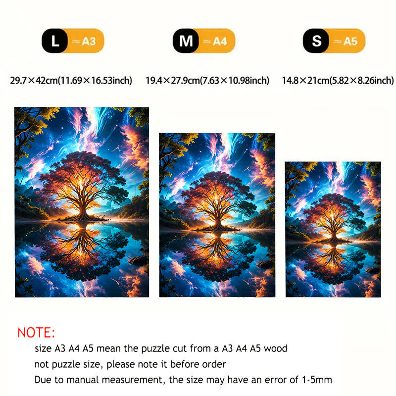 Brilliant Tree of Life - Wooden Jigsaw Puzzle - image 6