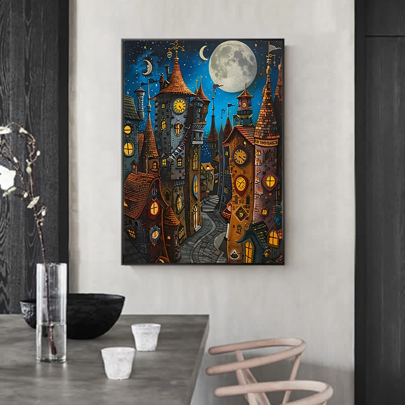 Dark Night Castle - Wooden Jigsaw Puzzle - image 7