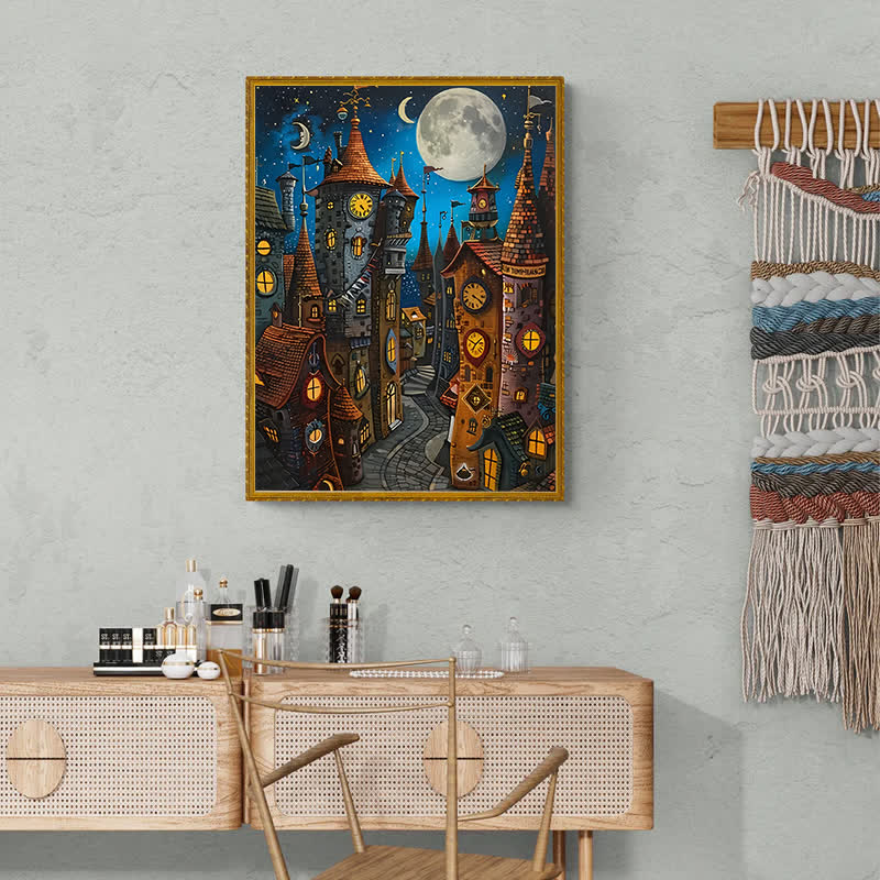 Dark Night Castle - Wooden Jigsaw Puzzle - image 8